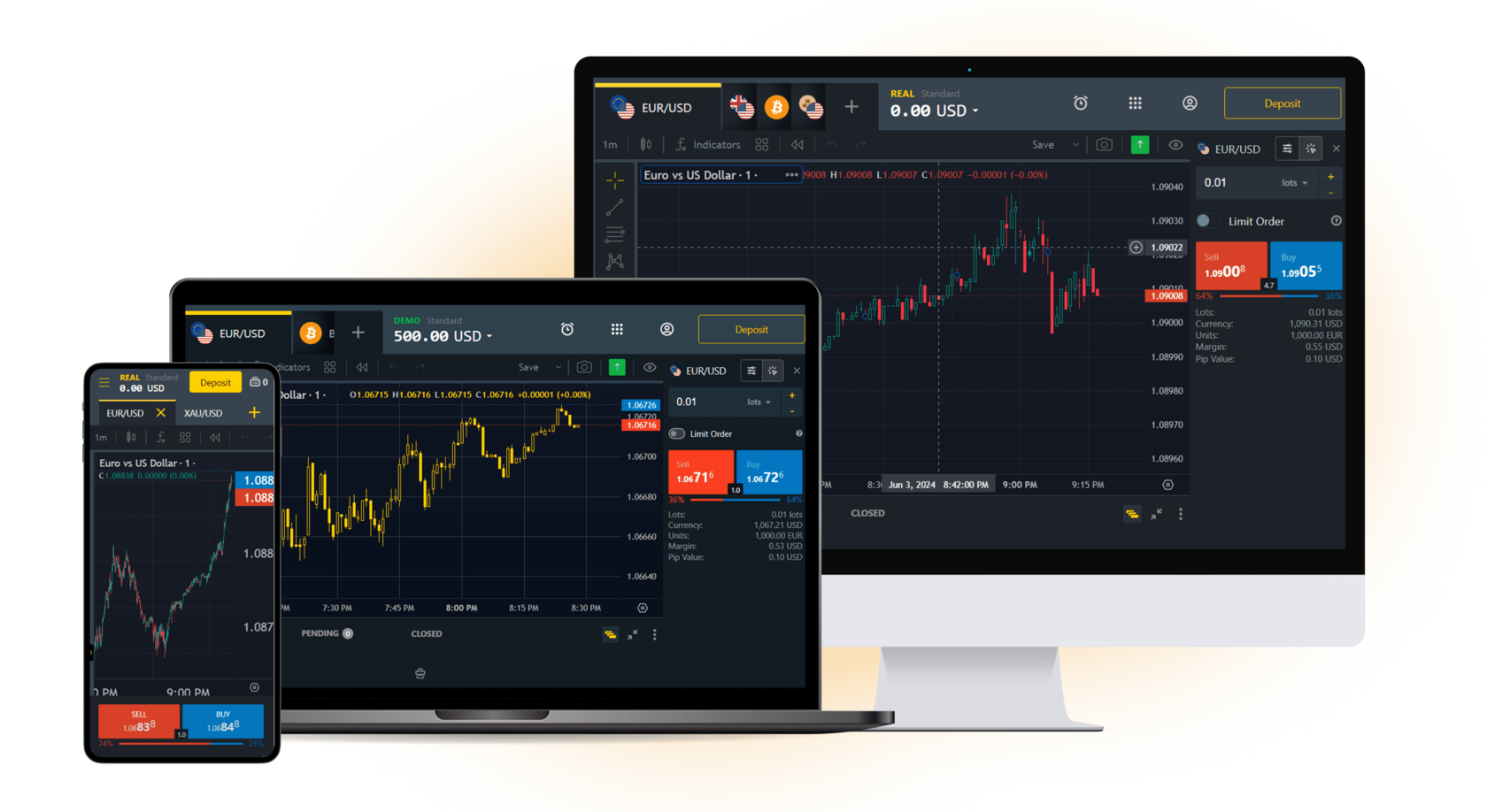 Exness Platforms on Desktop