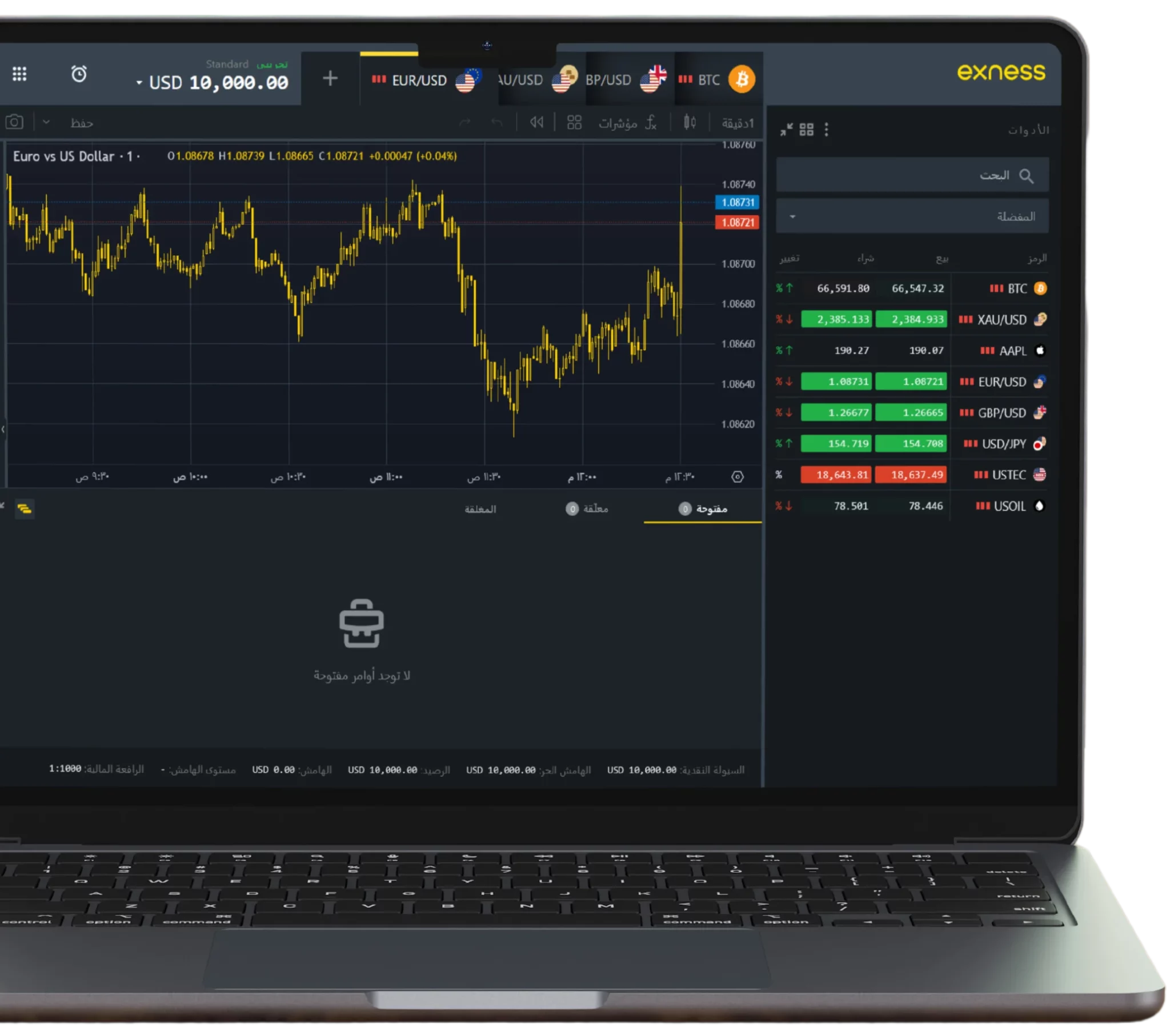 Available Trading Platforms by Exness